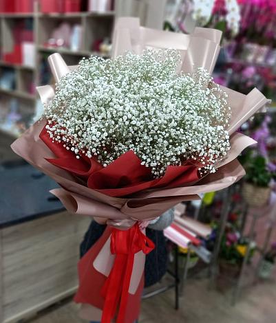 Букет цветов из: Гипсофила в Западный