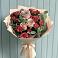 Букет цветов из: Гвоздики и Розы в Западный