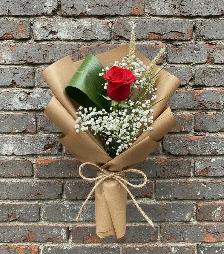 Букет цветов из: Розы в Западный