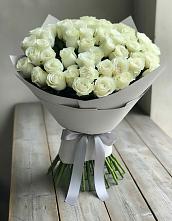 Букет 35 Белых роз #REPLACE_PRED# Западный