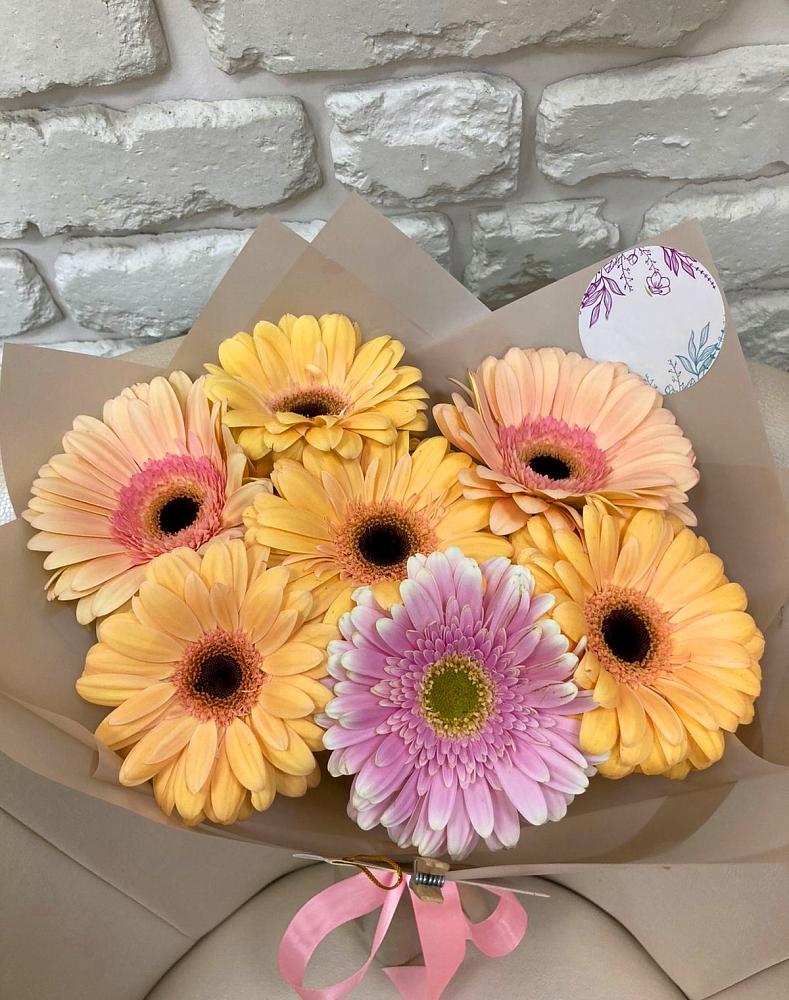 Букет цветов из: Герберы в Западный