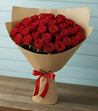 Букет Красные розы Милано в Западный