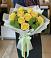 Букет цветов из: Хризантемы и Розы в Западный