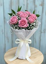 Букет цветов из:  Розы в Западный