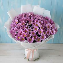Букет цветов из:  Хризантемы в Западный