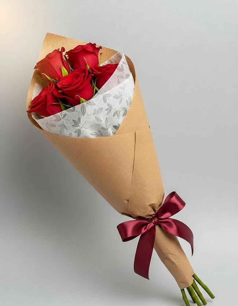 Букет цветов из: Розы в Западный