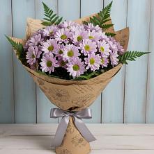 Букет цветов из:  Хризантемы в Западный