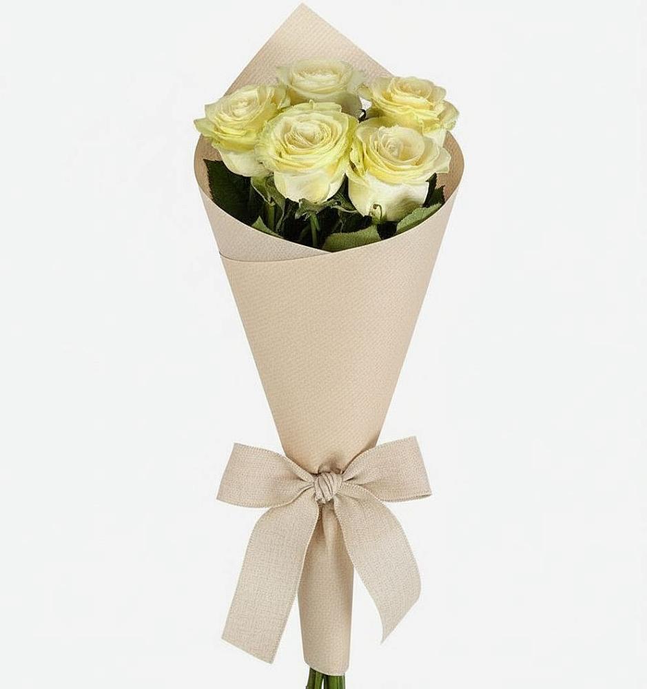 Букет цветов из: Розы в Западный