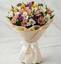 Букет цветов из:  Альстромерии в Западный