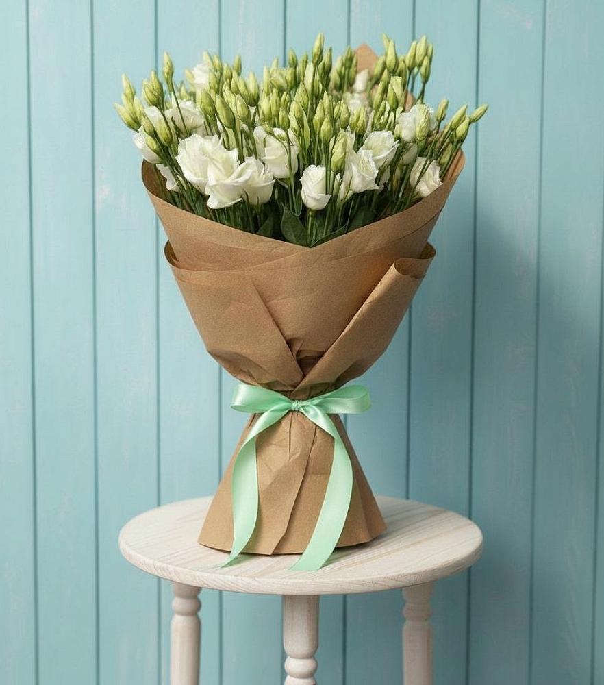 Букет цветов из: Лизиантусы в Западный