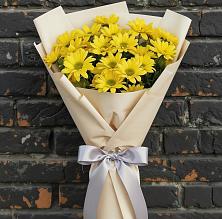 Букет цветов из:  Хризантемы #REPLACE_PRED# Западный