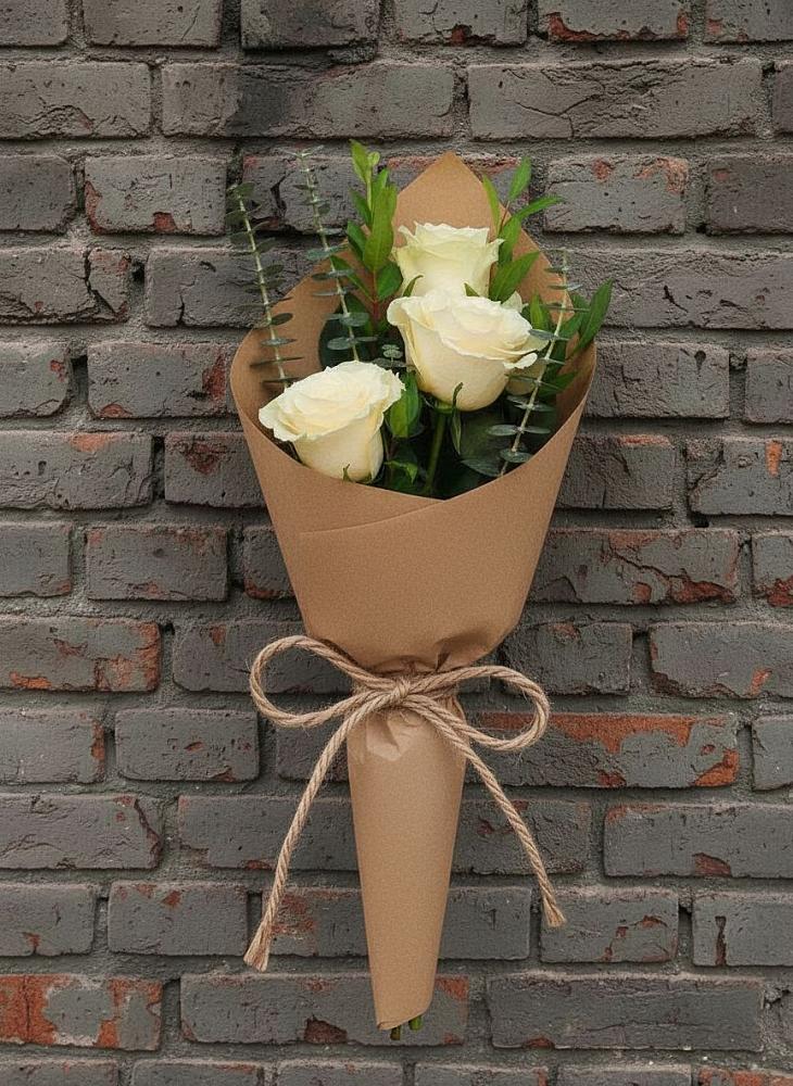 Букет цветов из: Розы в Западный