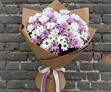 Букет цветов из:  Хризантемы #REPLACE_PRED# Западный