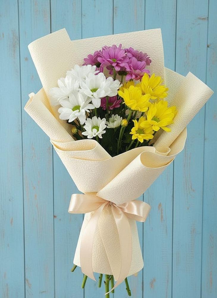 Букет цветов из: Хризантемы в Западный
