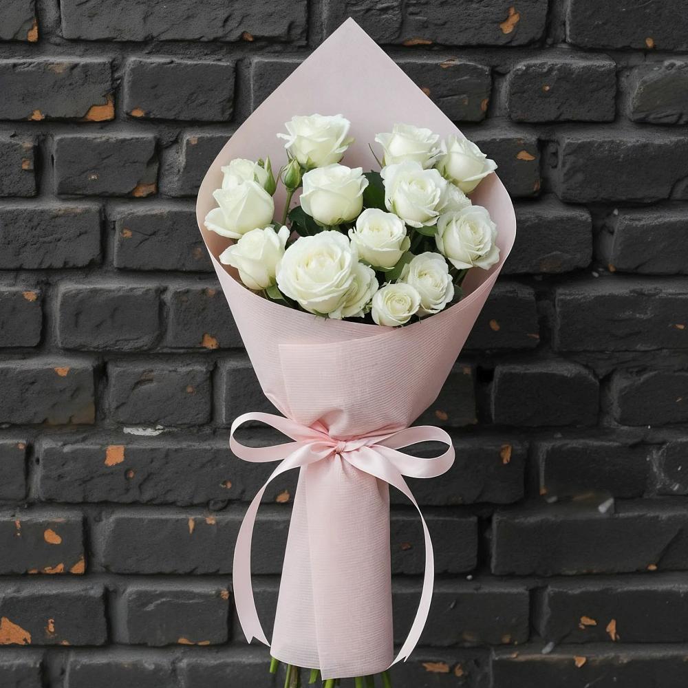 Букет цветов из: Розы в Западный