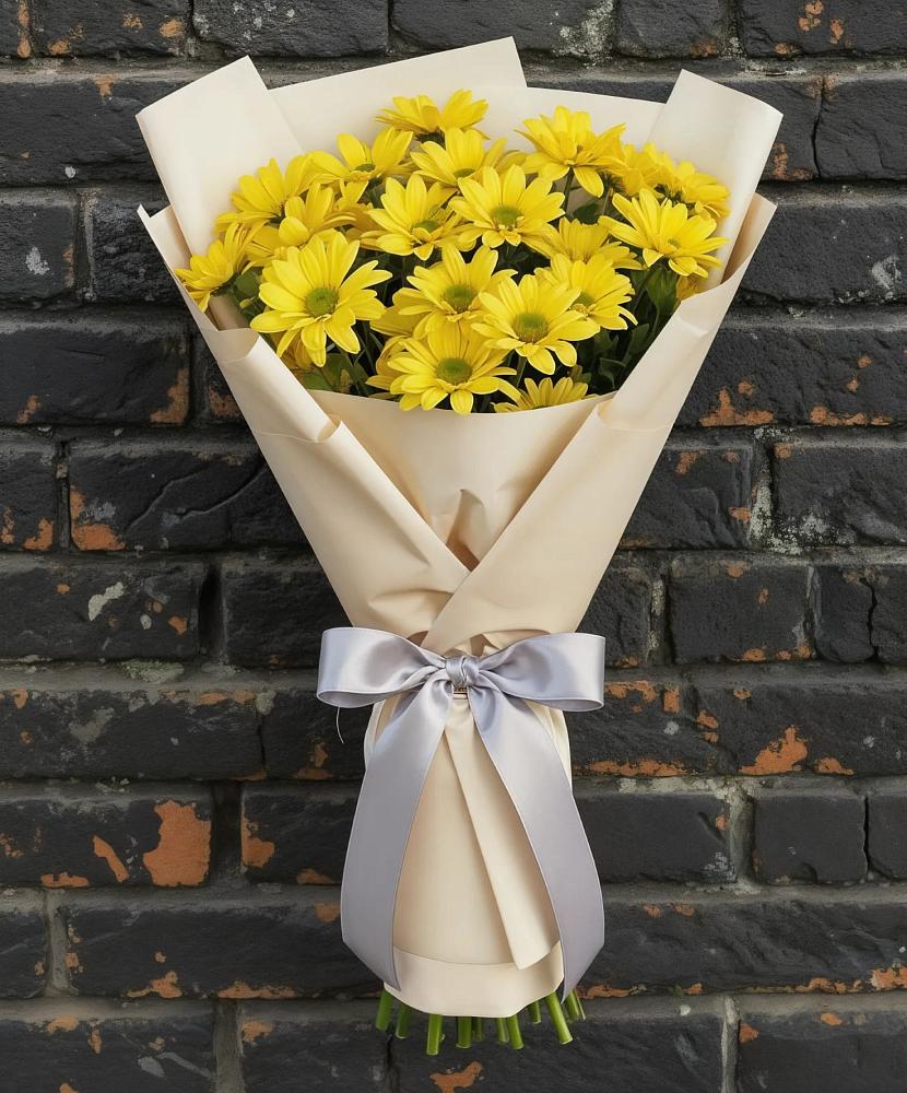 Букет цветов из: Хризантемы в Западный