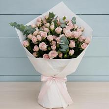 Букет цветов из:  Розы в Западный
