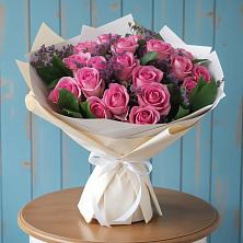 Букет цветов из:  Розы в Западный